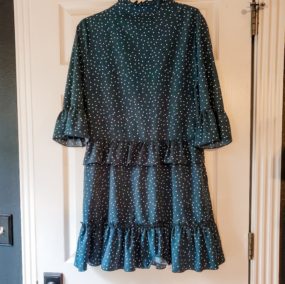 NWOT Ruffle Swing Dress - Picture 3 of 6